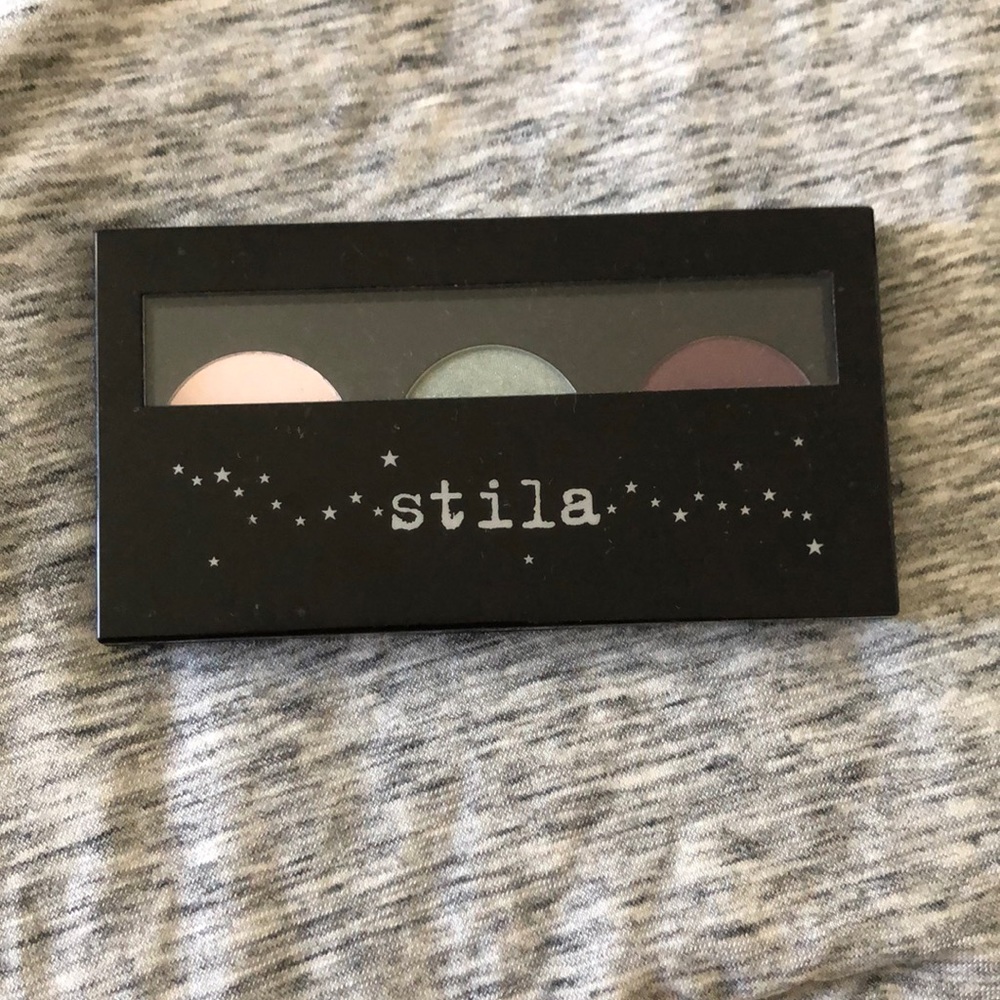 Stila Pink Turquoise Purple Eyeshadow Palette